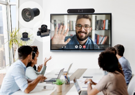 Lentes de videoconferencia| Mantenga una alta calidad de imagen en entornos con poca luz