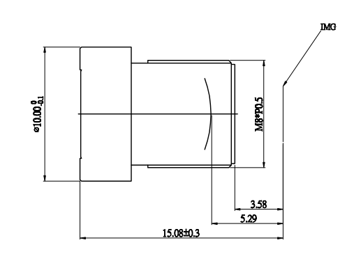 driving recorder lens YT-1709