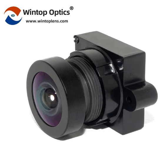 La lente de 176 grados con estructura de vidrio y plástico 2G2P de 30 W y píxeles es adecuada para lentes de cámara de todos los modelos YT-5102-C1-B - WINTOP OPTICS