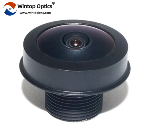 Lente ojo de pez de 210 grados Lente de placa de montaje 2k M8 YT-6023-A1 - WINTOP OPTICS