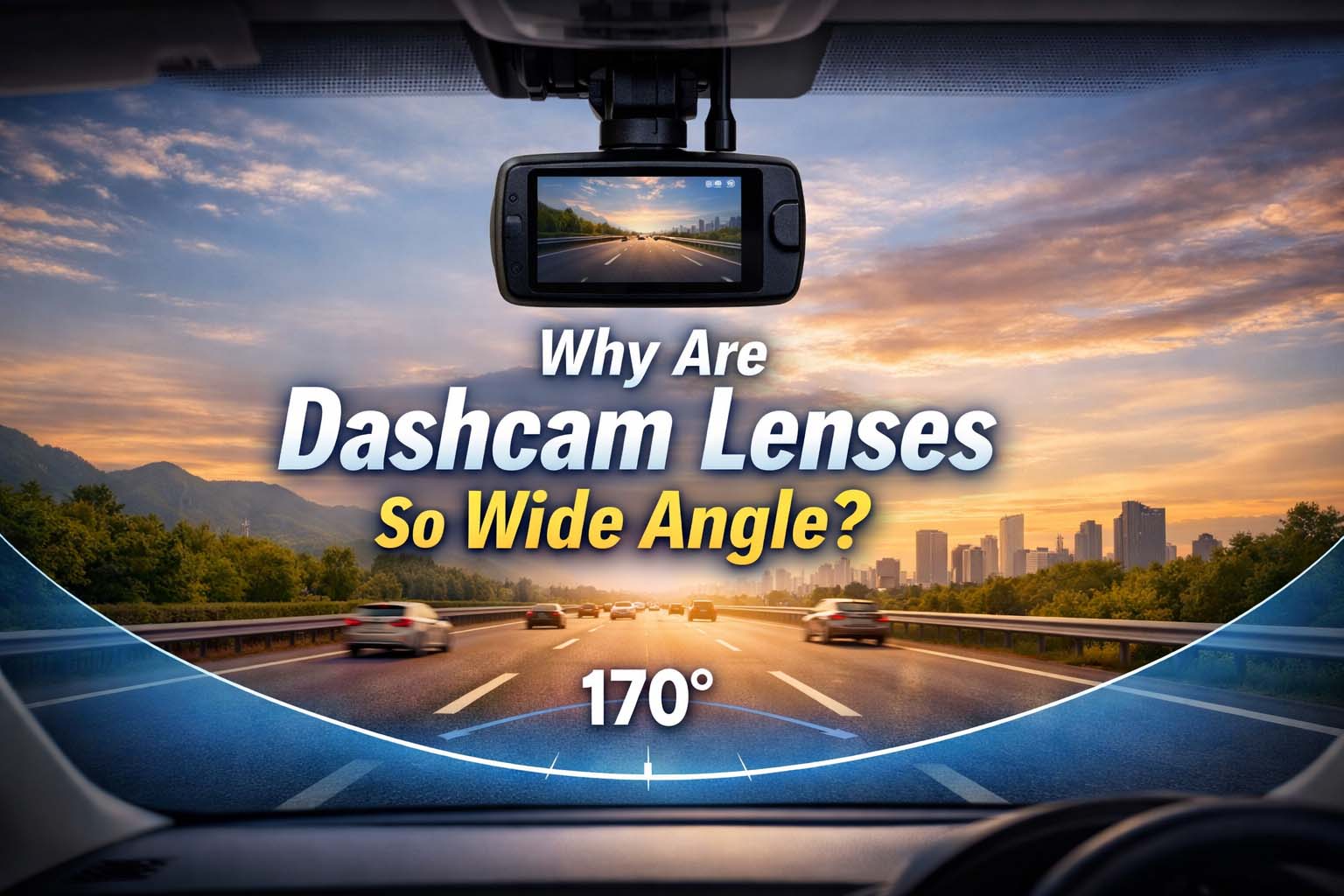 Why Are Dashcam Lenses So Wide Angle?
