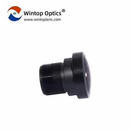 Intelligent lawn mowing robot lens